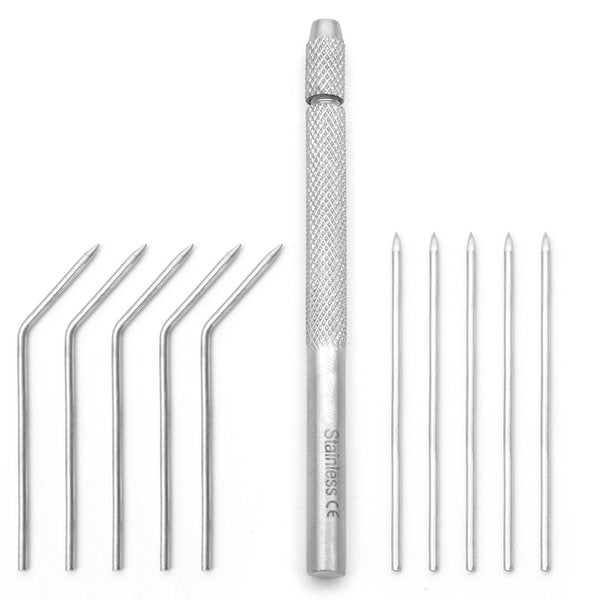 Dissecting Teasing Needle With Metal Hol