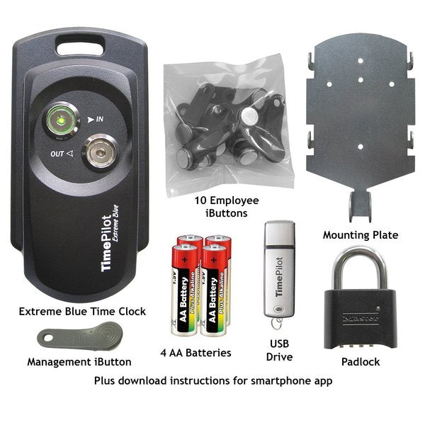 Outdoor Time Clock System, Electronic