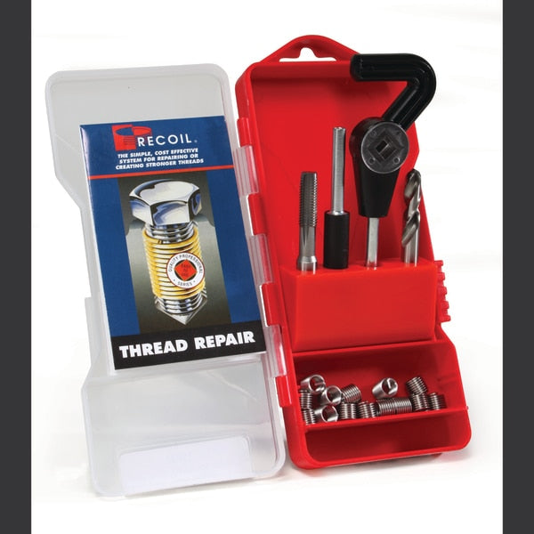 Helical Insert Repair Kit, Helical Inserts, M8-1.25, 15 Inserts