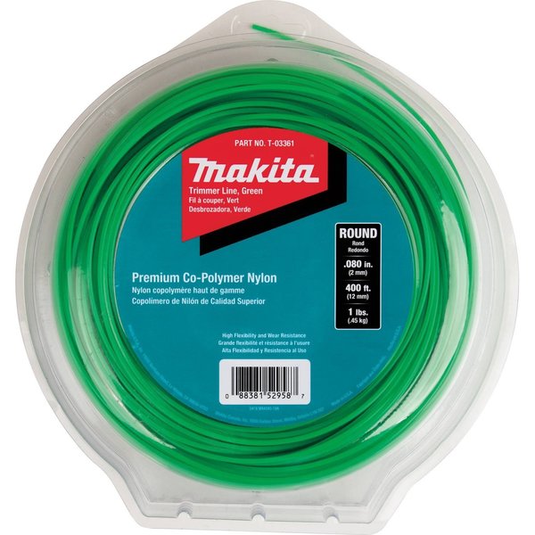 Round Trimmer Line, 0.080