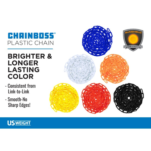 Sun Shield Yellow Plastic Chain By Us, 2