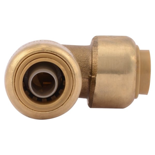 DZR Brass Elbow, 3/8 in Tube Size