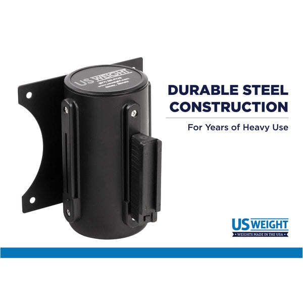 Black Mount, 8 ft, Caution Belt