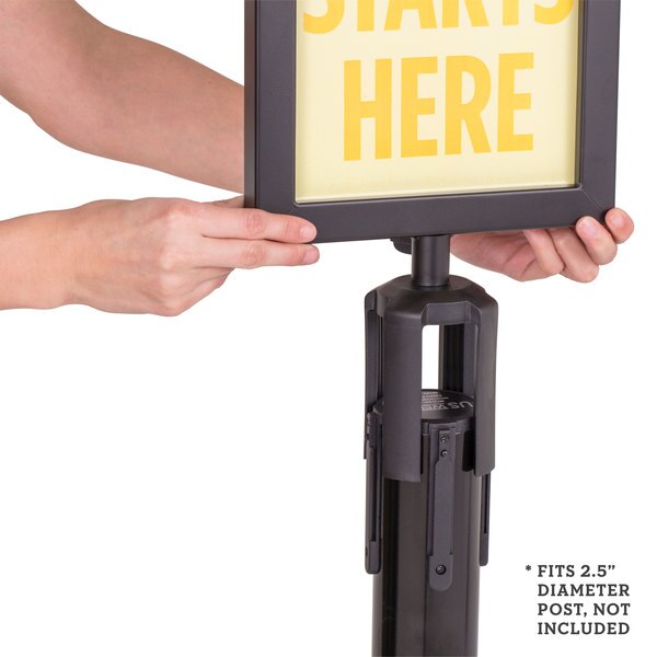 Steel Frame Sign Holder