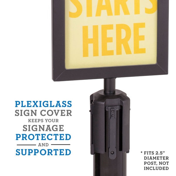 Steel Frame Sign Holder
