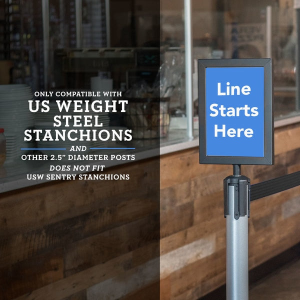 Steel Frame Sign Holder