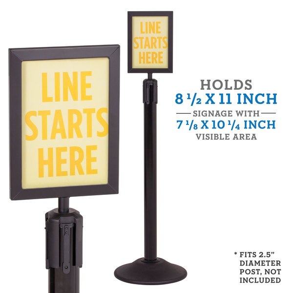 Steel Frame Sign Holder