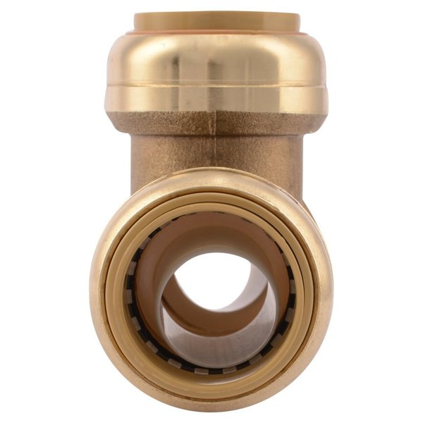 DZR Brass Tee, 1 in Tube Size