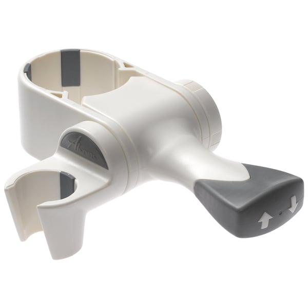 Grab Bar Hand Shower Mount ADA, White