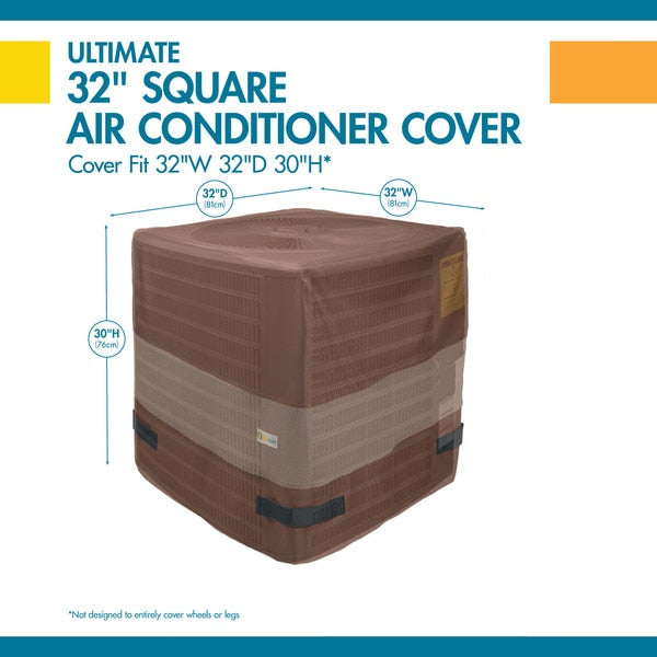 Ultimate Brown Patio Air Conditioner Cover, Ultima, 34