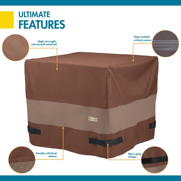 Ultimate Brown Patio Air Conditioner Cover, Ultima, 34