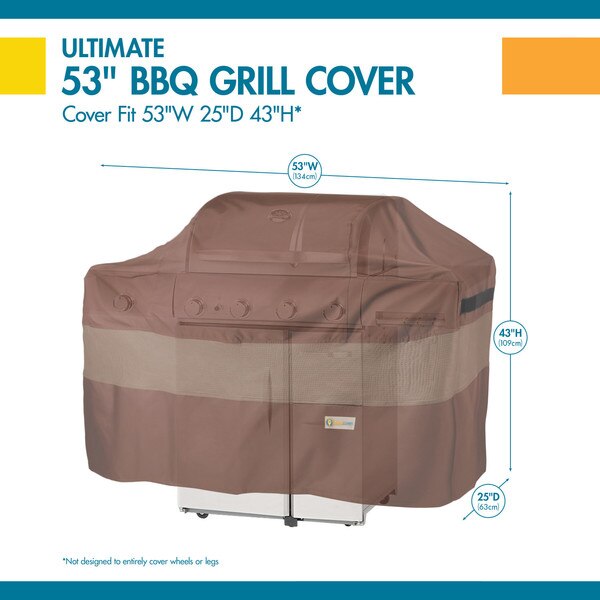 Ultimate Heavy Duty Barbecue Grill Cover, 51