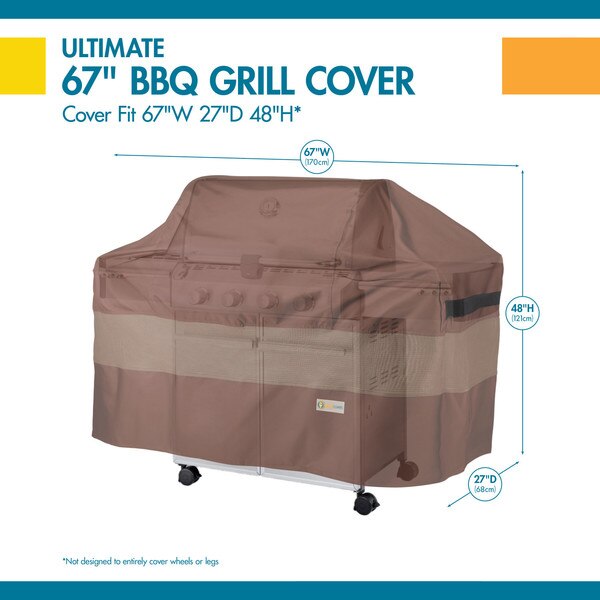 Ultimate Heavy Duty Barbecue Grill Cover, 27