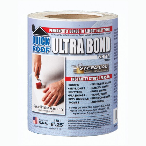 Quick Roof Ultra Bond, White, 6