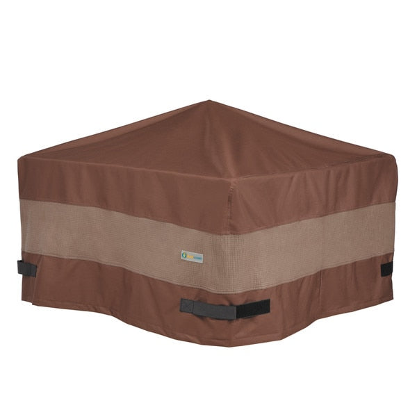 Ultimate Mocha Patio Square Fire Pit Cover, 40