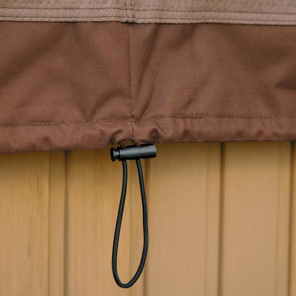Ultimate Brown Patio Hot Tub Cover Cap, 94