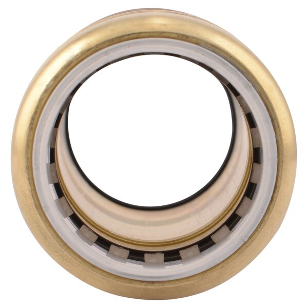 DZR Brass Slip Coupling, 1 in Tube Size