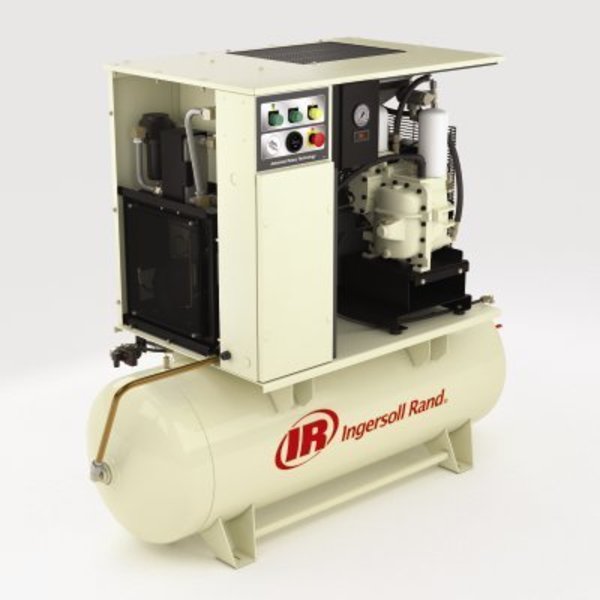 Rotry Scrw Air Cmpresr w/Air Dryer, 15 HP