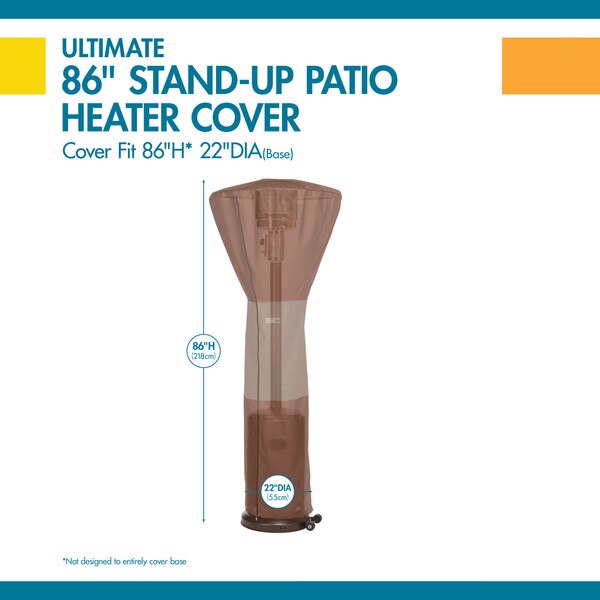 Ultimate Brown Patio Patio Heater Cover, Ultimate, 86