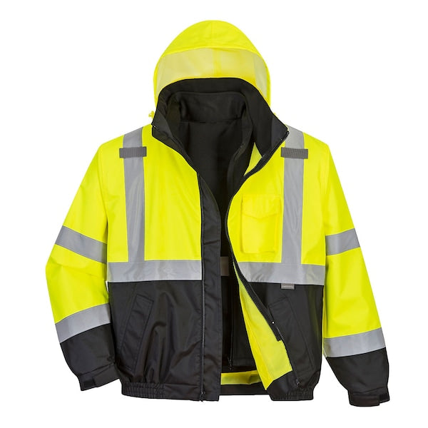 Hi-Vis 3in1 Premium Bomber Jkt, XXL