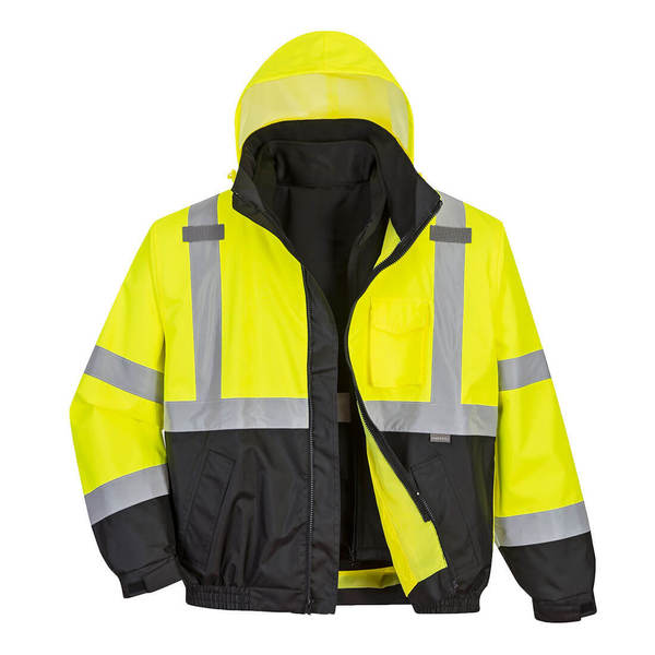 Hi-Vis 3in1 Premium Bomber Jkt, XXL