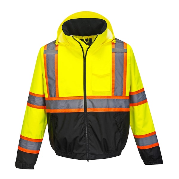 Hi-Vis 2in1 Bomber Jacket, XL