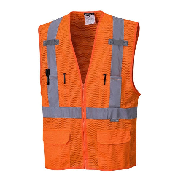 Atlanta Hi-Vis Mesh Vest, L