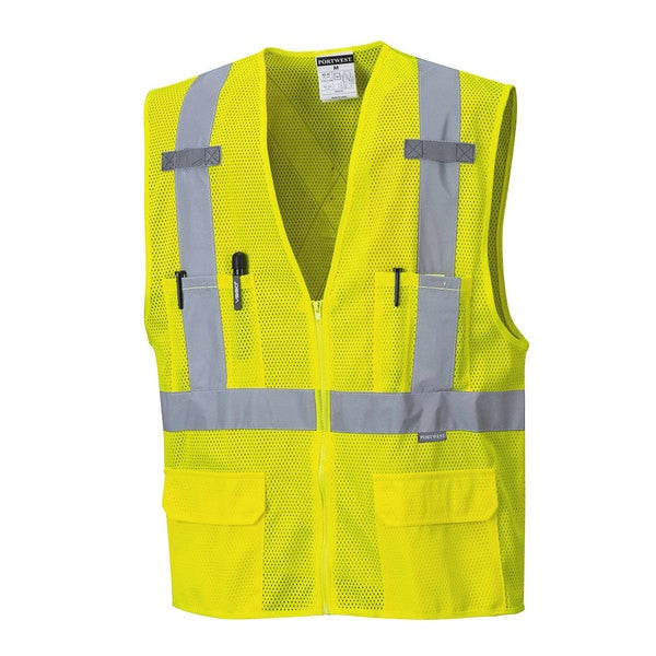 Atlanta Hi-Vis Mesh Vest, Med