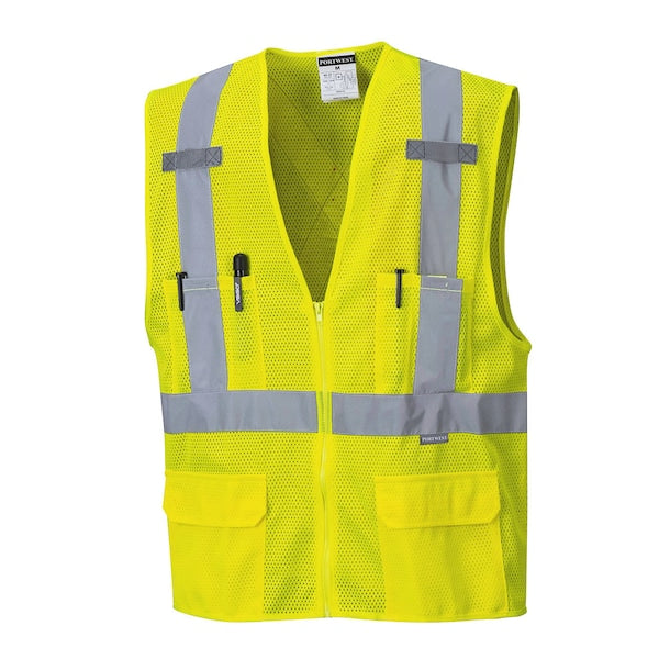 Atlanta Hi-Vis Mesh Vest, XL