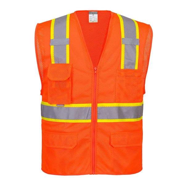Orlando Contrast Mesh Vest, XXXL
