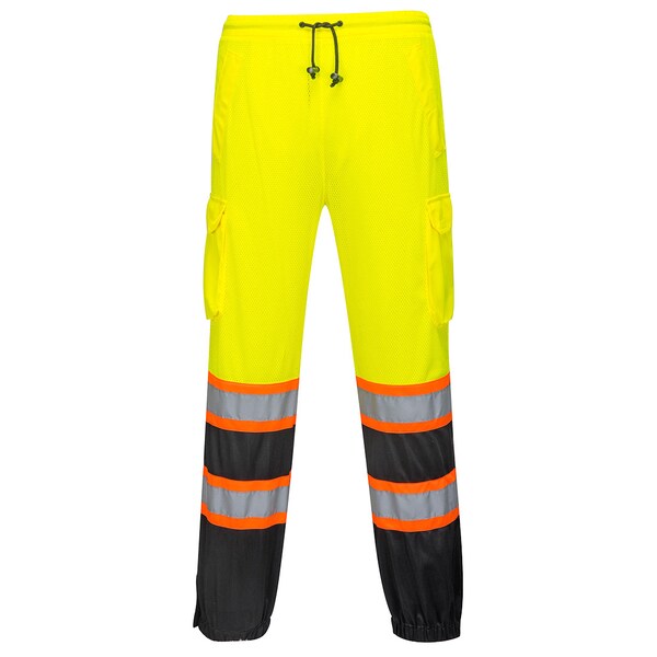 Two-Tone Mesh Over Pants, XX/3X
