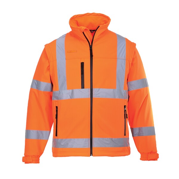 Hi-Vis Softshell Jacket, XXL