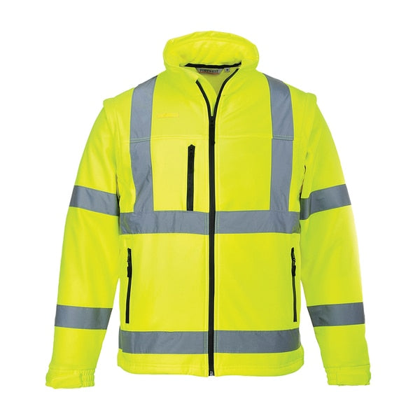 Hi-Vis Softshell Jacket, L
