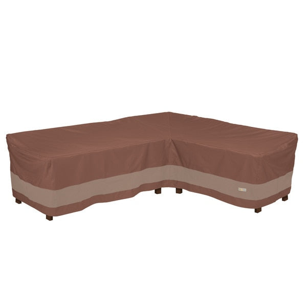 Ultimate Brown Patio Sectional Cover, 104
