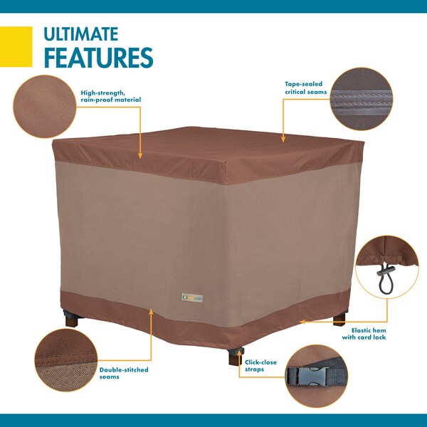 Ultimate Brown Patio Table Cover, 60