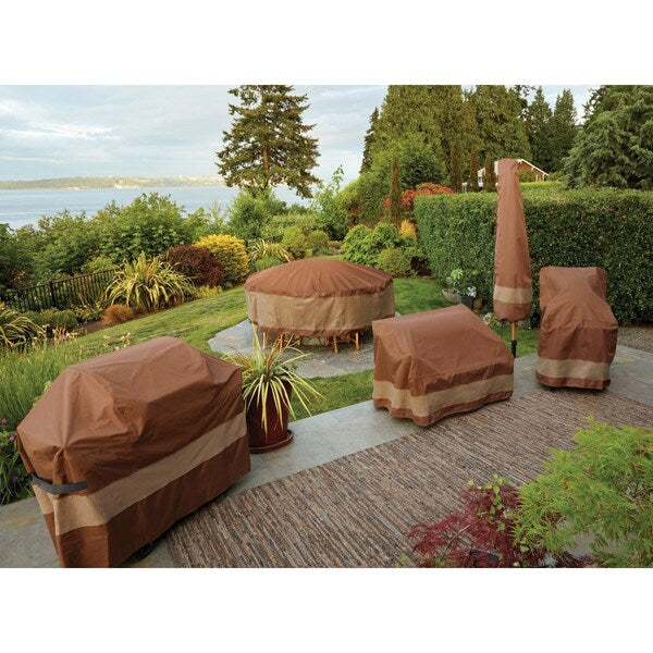 Ultimate Mocha Patio Offset Umbrella Cover, Ultima, 34