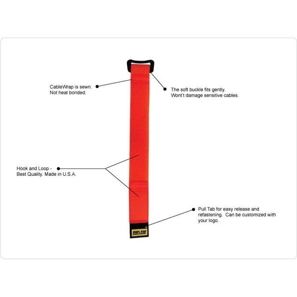 Reusable Strap, Black, 1