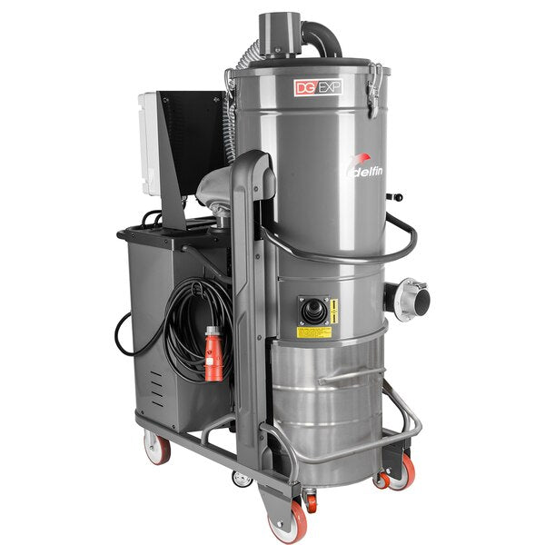 Explosion Proof Ind. Vacuum, HEPA, 3 Phase