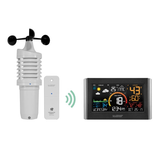 Wrlss Wi-Fi Color Wnd Spd Weathr Station