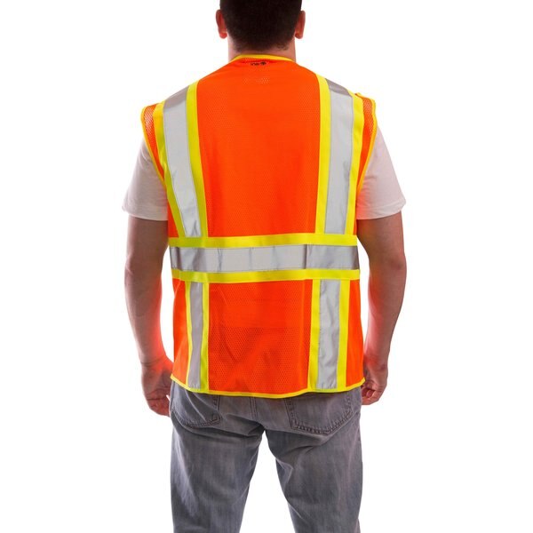Job Sight Visibility Vest, Orange