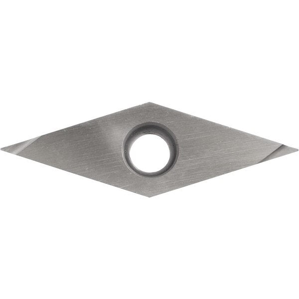 Turning Insert, Diamond, VBGT 2205LF TN60 Grade Uncoated Cermet