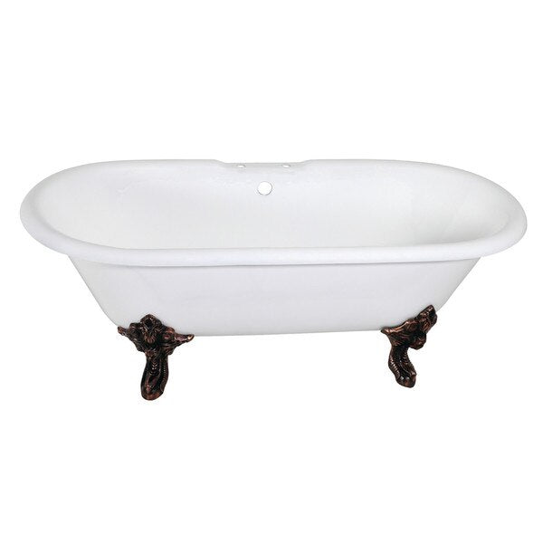 VCT7DE7232NL5 Clawfoot Tub, 71.63