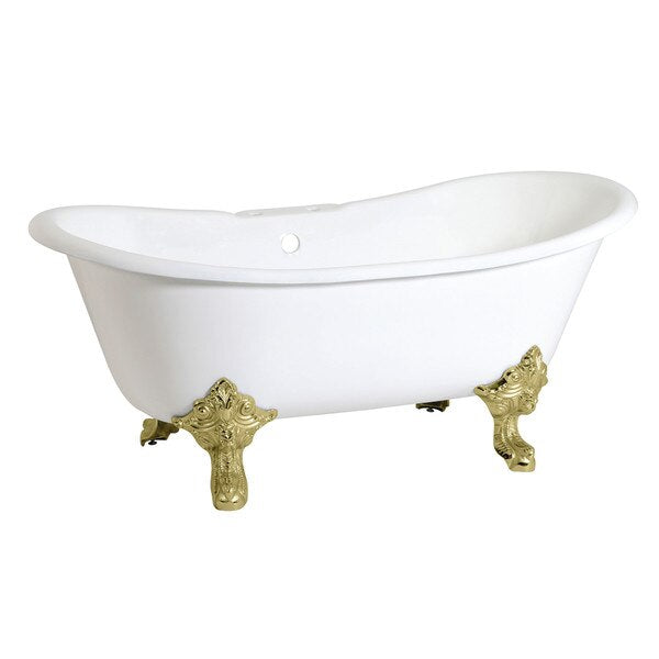 VCT7DS6731NL2 Clawfoot Tub, 66.94