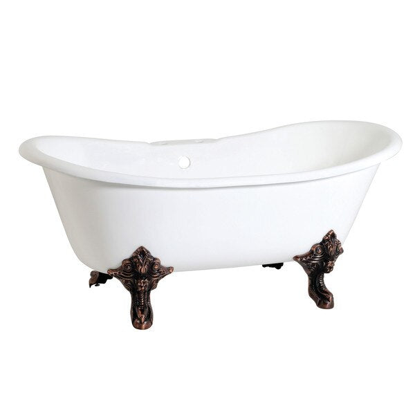 VCT7DS6731NL5 Clawfoot Tub, 66.94