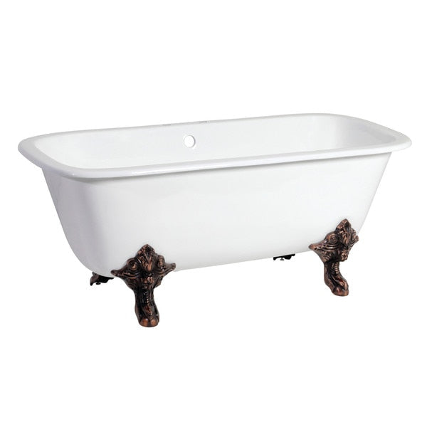 VCTQ7D6732NL5 Clawfoot Tub, 66.56