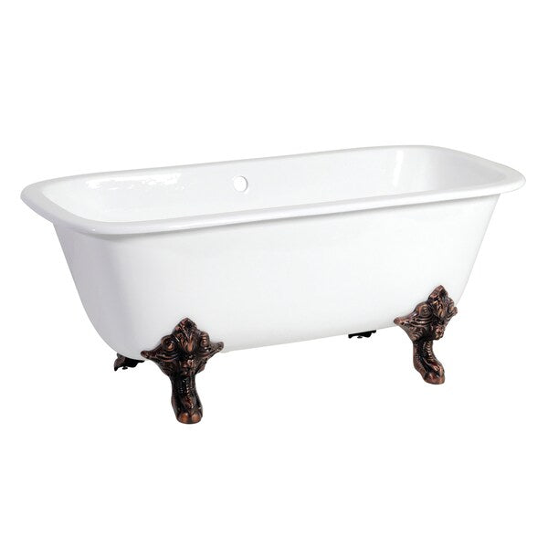 VCTQND6732NL5 Clawfoot Tub, 66.56