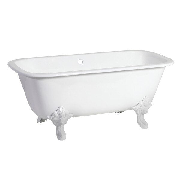 VCTQND6732NLW Clawfoot Tub, 66.56