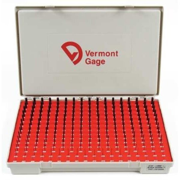 Pin Gauge Set, Tool Steel, 240 pcs.