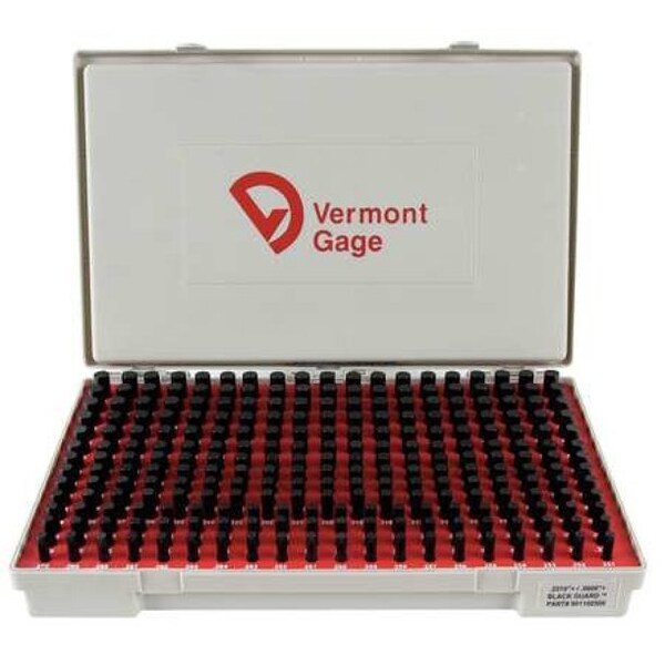 Pin Gauge Set, Tool Steel, 250 pcs.