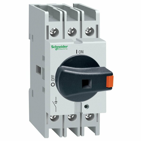 Fusible Disconnect Switch, 16 A, 690V AC, 3 pole